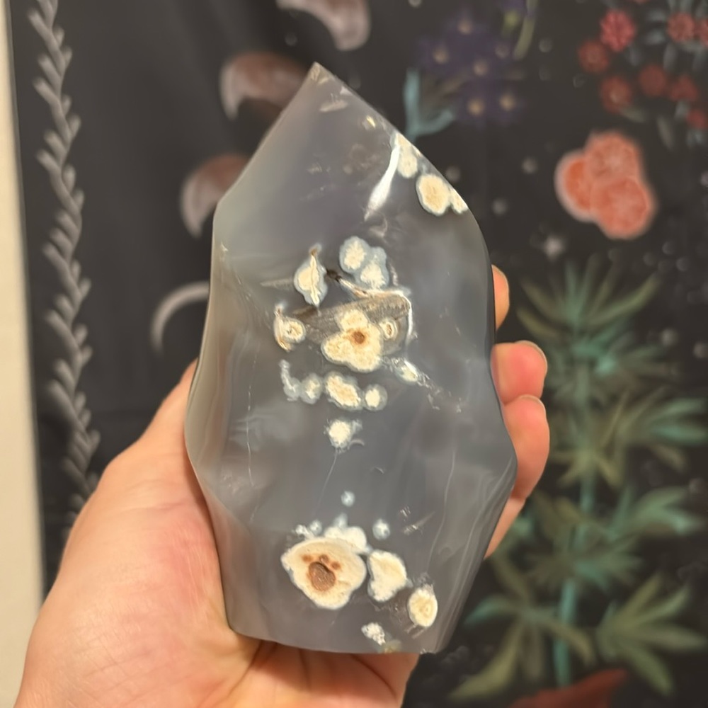 Flower Agate Flame
